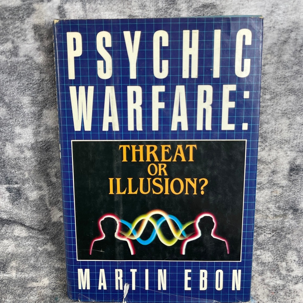 Psychic Warfare Threat or Illusion Martin Ebon Cold War ESP Paranormal